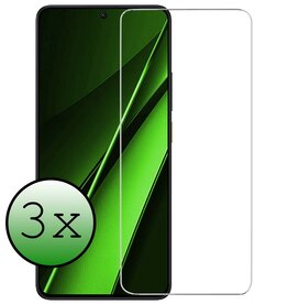 BASEY. BASEY. Xiaomi Poco X6 Screenprotector - 3 PACK