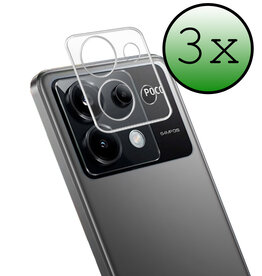 BASEY. BASEY. Xiaomi Poco X6 Camera Screenprotector - 3 PACK