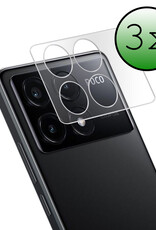 BASEY. Screenprotector Geschikt voor Xiaomi Poco X6 Pro 5G Camera Screenprotector Tempered Glass Beschermglas Camera - Screenprotector Geschikt voor Xiaomi Poco X6 Pro Camera Screen Protector - 3 Stuks