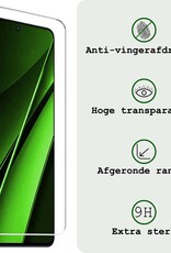 BASEY. Hoes Geschikt voor Xiaomi Poco X6 Hoesje Shock Proof Case Hoes Siliconen Met Screenprotector - Hoesje Geschikt voor Xiaomi Poco X6 5G Hoes Cover Shockproof - Transparant