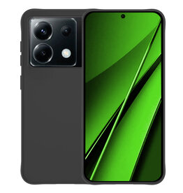 BASEY. BASEY. Xiaomi Poco X6 Hoesje Siliconen - Zwart