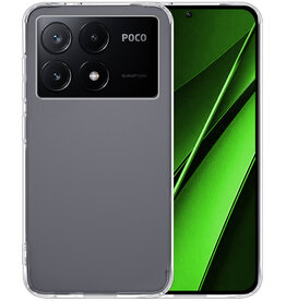 BASEY. BASEY. Xiaomi Poco X6 Pro Hoesje Siliconen - Transparant