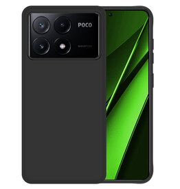 BASEY. BASEY. Xiaomi Poco X6 Pro Hoesje Siliconen - Zwart