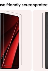 NoXx Screenprotector Geschikt voor Xiaomi Poco X6 Screenprotector Tempered Glass Gehard Glas Beschermglas - 2x