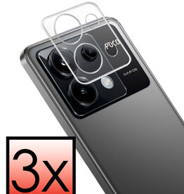 NoXx NoXx Xiaomi Poco X6 Camera Screenprotector - 3 PACK