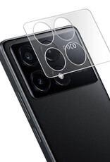NoXx Screenprotector Geschikt voor Xiaomi Poco X6 Pro 5G Camera Screenprotector Gehard Glas - Screenprotector Geschikt voor Xiaomi Poco X6 Pro Screenprotector Camera Tempered Glass
