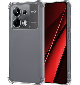 NoXx NoXx Xiaomi Poco X6 Hoesje Shockproof - Transparant