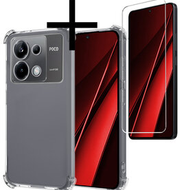 NoXx NoXx Xiaomi Poco X6 Hoesje Shockproof Met Screenprotector