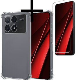 NoXx NoXx Xiaomi Poco X6 Pro Hoesje Shockproof Met Screenprotector