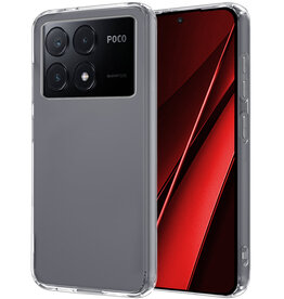 NoXx NoXx Xiaomi Poco X6 Pro Hoesje Siliconen - Transparant