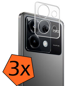 Nomfy Nomfy Xiaomi Poco X6 Camera Screenprotector - 3 PACK
