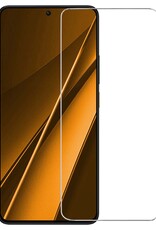 Nomfy Screenprotector Geschikt voor Xiaomi Poco X6 Pro 5G Screenprotector Bescherm Glas Tempered Glass - Screenprotector Geschikt voor Xiaomi Poco X6 Pro Screen Protector
