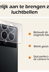 Nomfy Screenprotector Geschikt voor Xiaomi Poco X6 Pro 5G Camera Screen Protector Beschermglas - Screenprotector Geschikt voor Xiaomi Poco X6 Pro Camera Screenprotector Tempered Glass