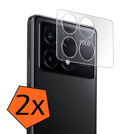 Nomfy Nomfy Xiaomi Poco X6 Pro Camera Screenprotector - 2 PACK