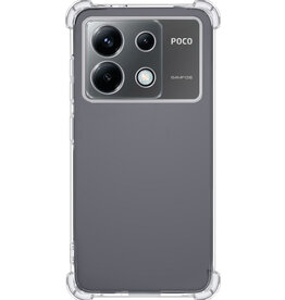 Nomfy Nomfy Xiaomi Poco X6 Hoesje Shockproof - Transparant