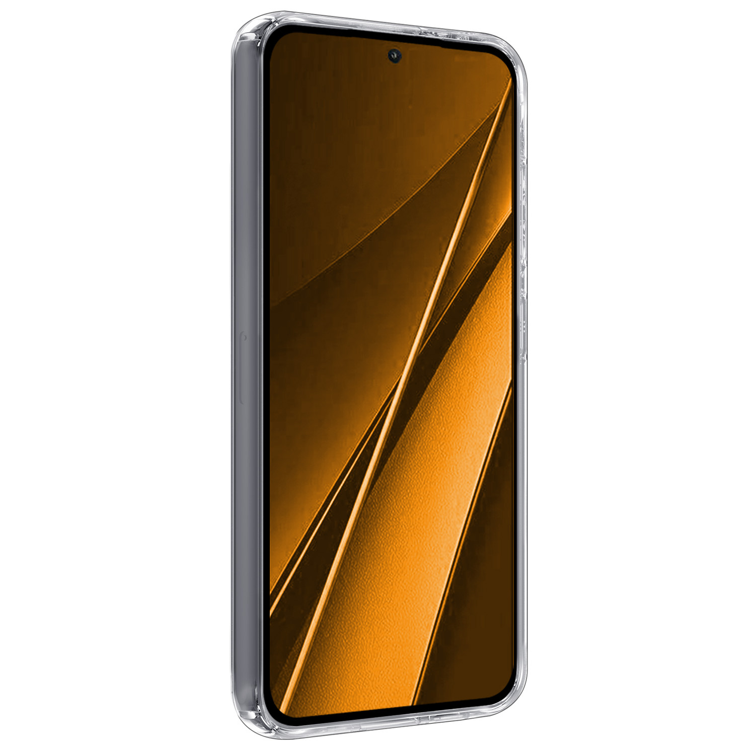 Nomfy Hoesje Geschikt voor Xiaomi Poco X6 Hoesje Siliconen Cover Case - Hoes Geschikt voor Xiaomi Poco X6 5G Hoes Back Case - 2-PACK - Transparant