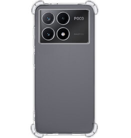 Nomfy Nomfy Xiaomi Poco X6 Pro Hoesje Shockproof - Transparant