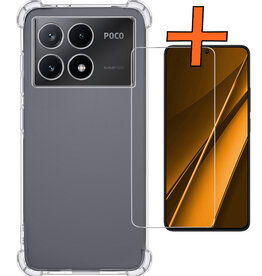Nomfy Nomfy Xiaomi Poco X6 Pro Hoesje Shockproof Met Screenprotector