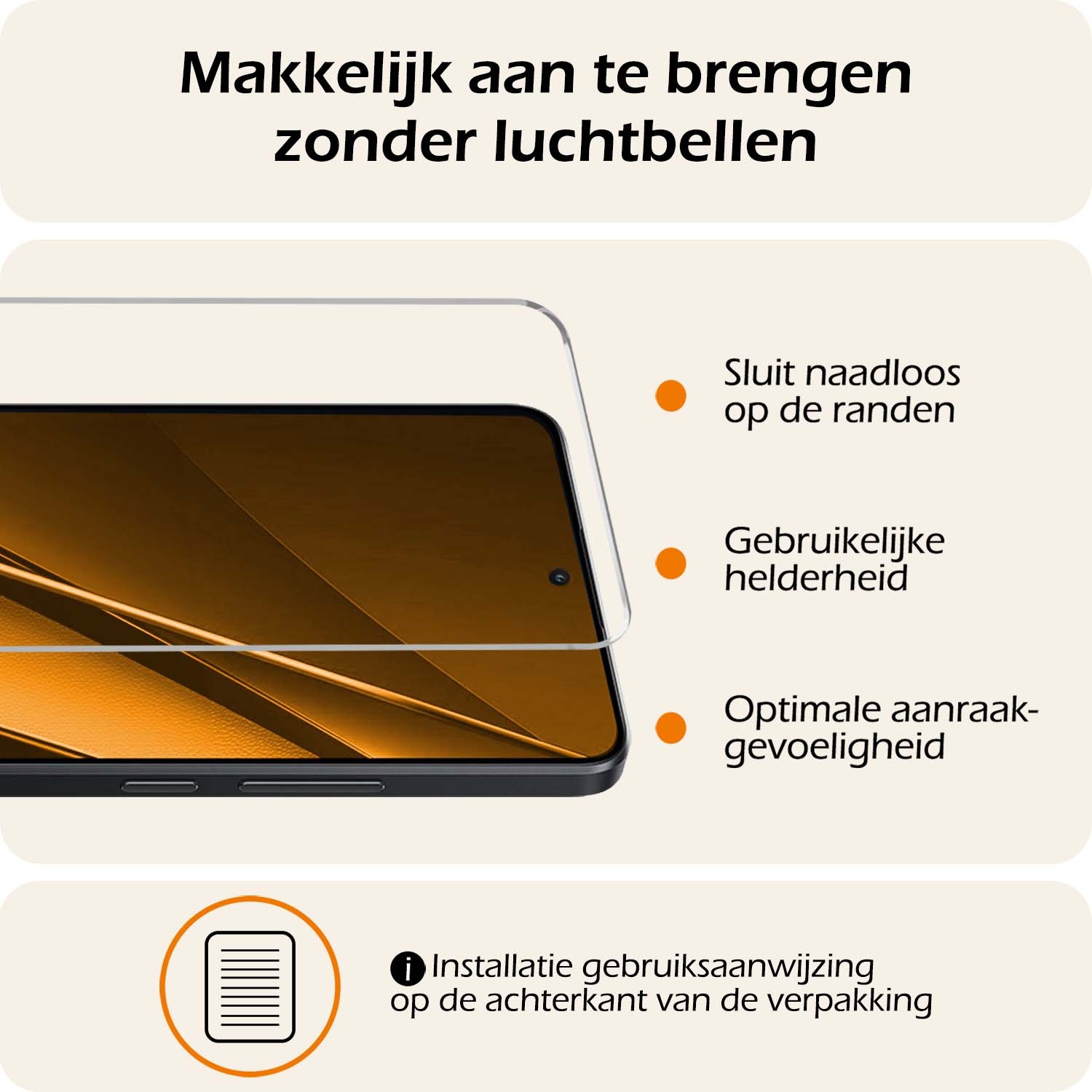 Nomfy Hoesje Geschikt voor Xiaomi Poco X6 Pro 5G Hoesje Shock Proof Cover Case Shockproof Met 2x Screenprotector - Hoes Geschikt voor Xiaomi Poco X6 Pro Hoes Siliconen Back Case - Transparant