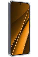 Nomfy Hoesje Geschikt voor Xiaomi Poco X6 Pro 5G Hoesje Siliconen Cover Case Met 2x Screenprotector - Hoes Geschikt voor Xiaomi Poco X6 Pro Hoes Back Case - Transparant