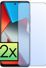 NoXx Screenprotector Geschikt voor Xiaomi Poco X4 Pro 5G Screenprotector Tempered Glass Gehard Glas Beschermglas - 2x
