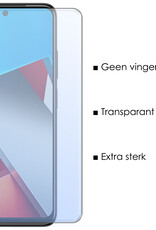 NoXx Screenprotector Geschikt voor Xiaomi Poco X4 Pro 5G Screenprotector Tempered Glass Gehard Glas Beschermglas - 3x