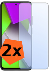 Nomfy Screenprotector Geschikt voor Xiaomi Poco X4 Pro 5G Screenprotector Bescherm Glas Tempered Glass - Screenprotector Geschikt voor Xiaomi Poco X4 Pro 5G Screen Protector - 2 PACK
