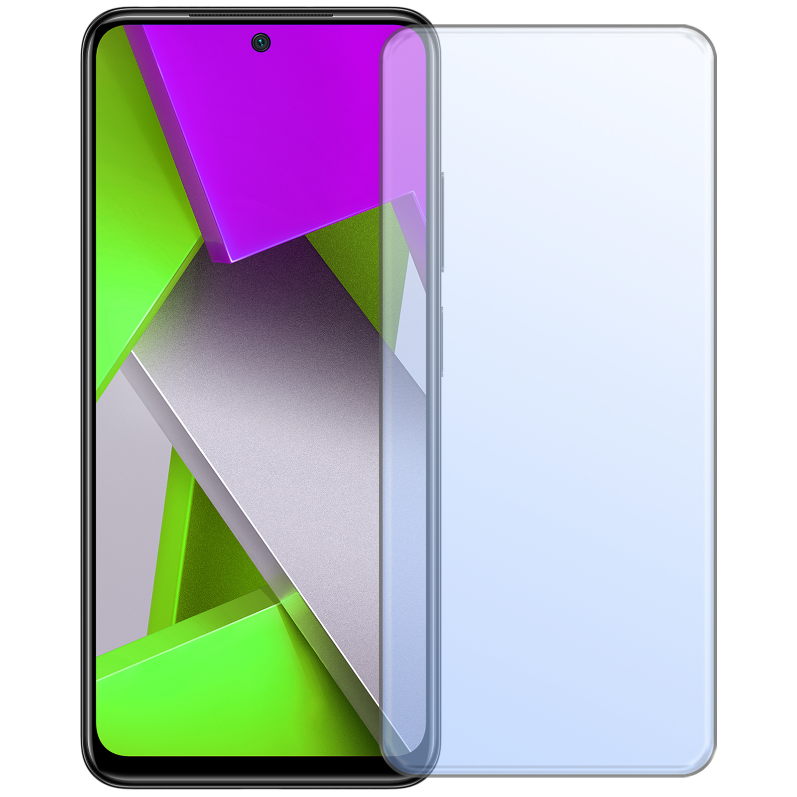 Nomfy Screenprotector Geschikt voor Xiaomi Poco X4 Pro 5G Screenprotector Bescherm Glas Tempered Glass - Screenprotector Geschikt voor Xiaomi Poco X4 Pro 5G Screen Protector