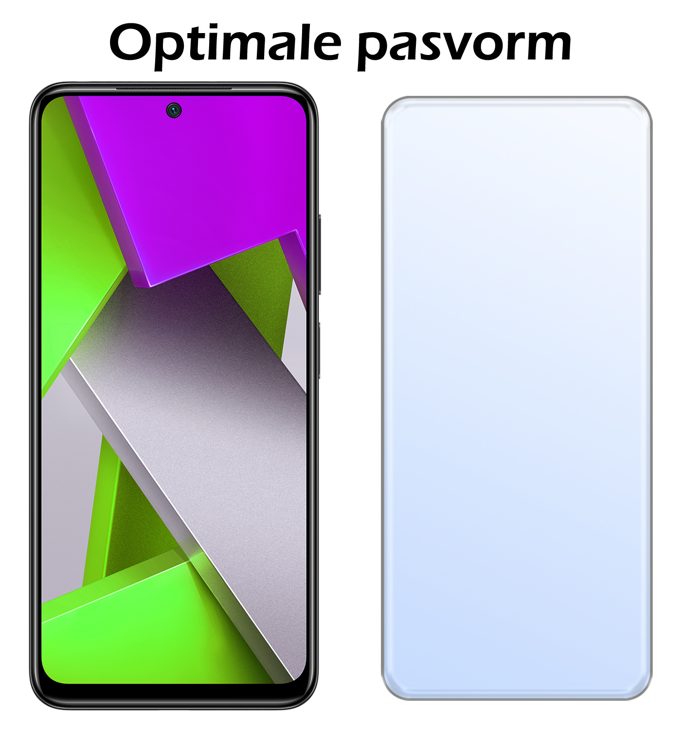 Nomfy Screenprotector Geschikt voor Xiaomi Poco X4 Pro 5G Screenprotector Bescherm Glas Tempered Glass - Screenprotector Geschikt voor Xiaomi Poco X4 Pro 5G Screen Protector - 2 PACK