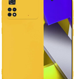 BASEY. BASEY. Xiaomi Poco X4 Pro 5G Hoesje Siliconen - Geel