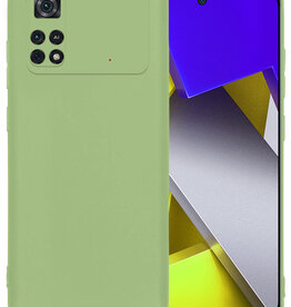 BASEY. BASEY. Xiaomi Poco X4 Pro 5G Hoesje Siliconen - Groen