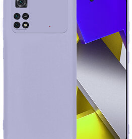 BASEY. BASEY. Xiaomi Poco X4 Pro 5G Hoesje Siliconen - Lila