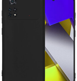 BASEY. BASEY. Xiaomi Poco X4 Pro 5G Hoesje Siliconen - Zwart