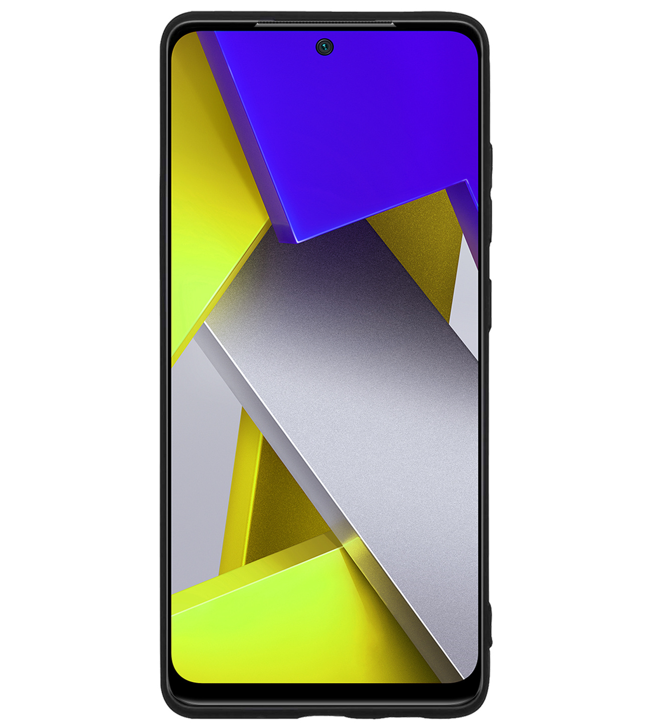 BASEY. Xiaomi Poco X4 Pro 5G Hoesje Siliconen Back Cover Case - Poco X4 Pro 5G Hoes Silicone Case Hoesje - Zwart