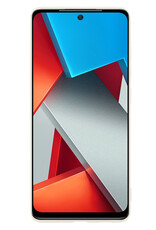 NoXx Xiaomi Poco X4 Pro 5G Hoesje Back Cover Siliconen Case Hoes - Wit