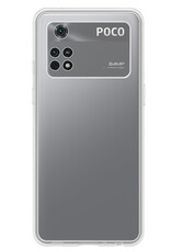 Nomfy Xiaomi Poco X4 Pro 5G Hoesje Siliconen Case Back Cover - Xiaomi Poco X4 Pro 5G Hoes Cover Silicone - Transparant