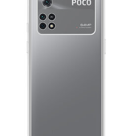 Nomfy Nomfy Xiaomi Poco X4 Pro 5G Hoesje Siliconen - Transparant