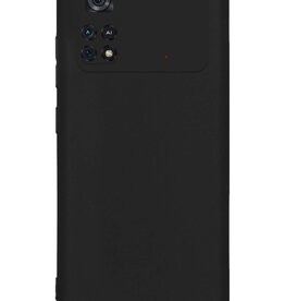 Nomfy Nomfy Xiaomi Poco X4 Pro 5G Hoesje Siliconen - Zwart