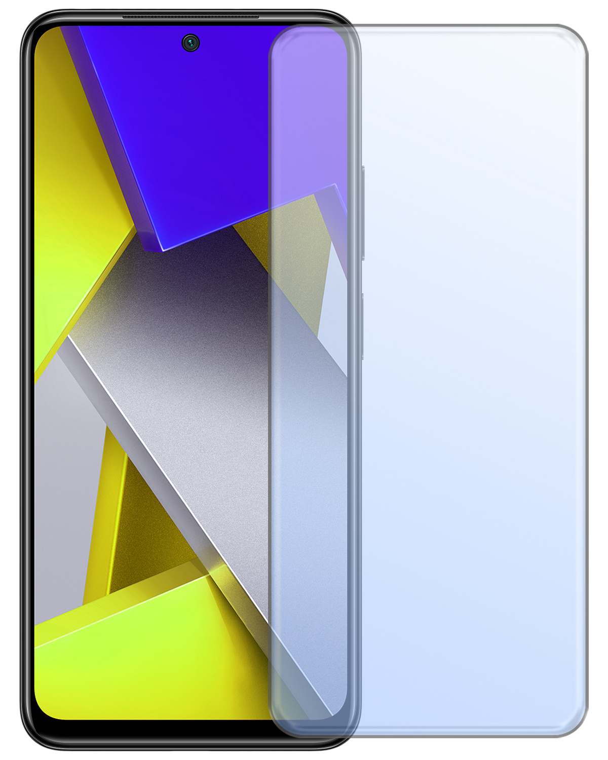 BASEY. Screenprotector Geschikt voor Poco M4 Pro 4G Screenprotector Tempered Glass - Screenprotector Geschikt voor Xiaomi Poco M4 Pro 4G Beschermglas Screen Protector Glas