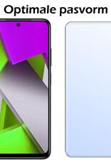 Nomfy Screenprotector Geschikt voor Poco M4 Pro 4G Screenprotector Bescherm Glas Tempered Glass - Screenprotector Geschikt voor Xiaomi Poco M4 Pro 4G Screen Protector - 3 PACK