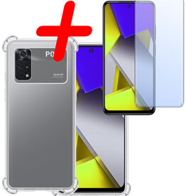 BASEY. BASEY. Xiaomi Poco M4 Pro 4G Hoesje Shockproof Met Screenprotector