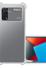 NoXx Xiaomi Poco M4 Pro 4G Hoesje Cover Shock Proof Case Hoes - Transparant