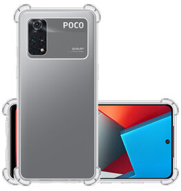 NoXx NoXx Xiaomi Poco M4 Pro 4G Hoesje Shockproof - Transparant