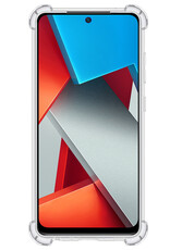 NoXx Xiaomi Poco M4 Pro 4G Hoesje Cover Shock Proof Case Hoes - Transparant