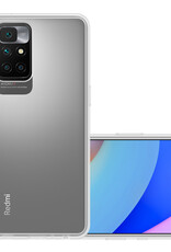 NoXx Hoes Geschikt voor Xiaomi Redmi 10 2022 Hoesje Cover Siliconen Back Case Hoes - Transparant