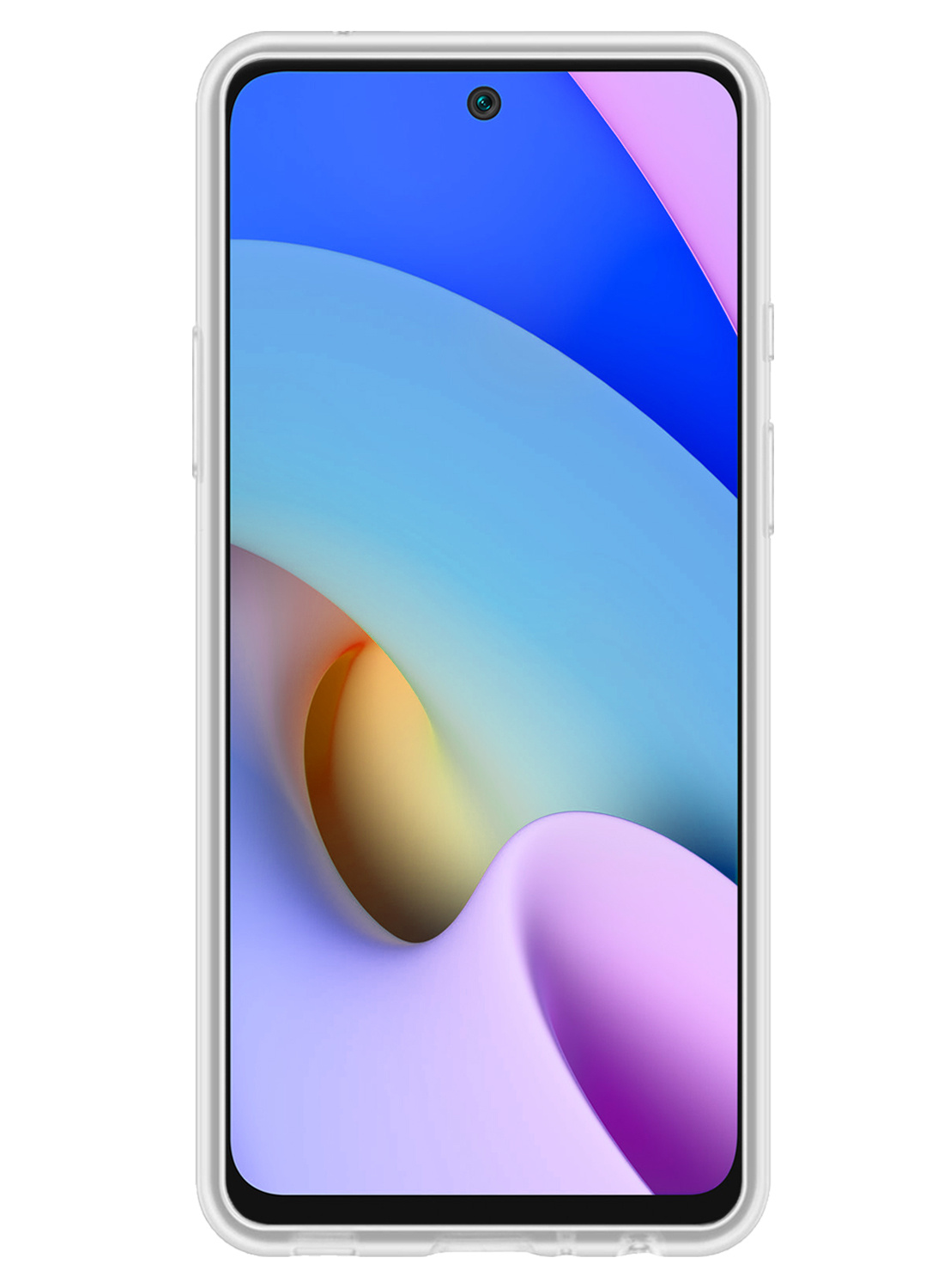 NoXx Hoes Geschikt voor Xiaomi Redmi 10 2022 Hoesje Cover Siliconen Back Case Hoes - Transparant