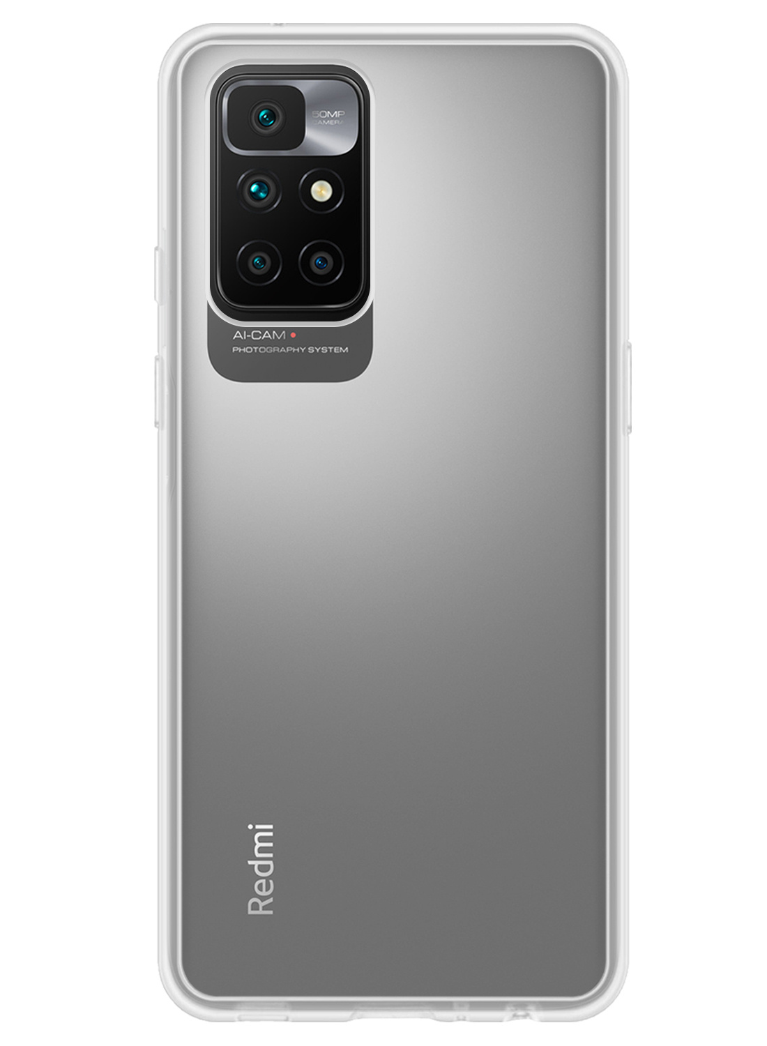 NoXx Hoes Geschikt voor Xiaomi Redmi 10 2022 Hoesje Cover Siliconen Back Case Hoes - Transparant