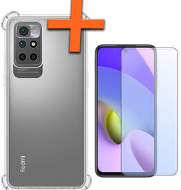 Nomfy Nomfy Xiaomi Redmi 10 2022 Hoesje Shockproof Met Screenprotector