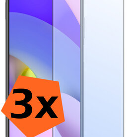 Nomfy Nomfy Xiaomi Redmi 10 2022 Screenprotector Glas - 3 PACK