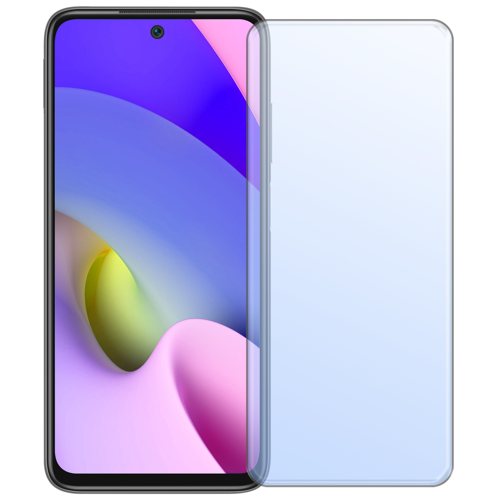 Nomfy Screenprotector Geschikt voor Xiaomi Redmi 10 2022 Screenprotector Bescherm Glas Tempered Glass - Screenprotector Geschikt voor Xiaomi Redmi 10 2022 Screen Protector - 3 PACK